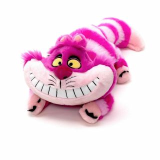 Cheshire Cat Plush Soft Toy Medium Alice In Wonderland Authentic Disney