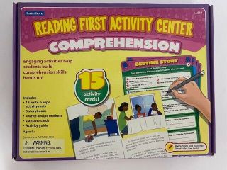 Lakeshore Reading First Activity Center Comprehension Age 6,  Ll964 - Open Box