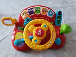 Vtech Tiny Tot Driver Musical Toy For Ages 12 Months And Over