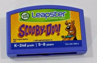 Leapfrog Leapster Game Cartridge Scooby Doo 5 - 8 Years K - 2nd Grade Kid