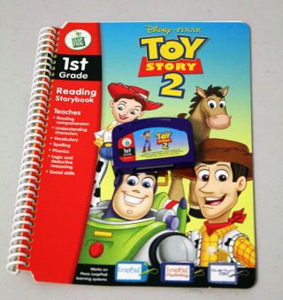 Leappad Toy Story 2 - 1st Grade - Game Cartridge With Storybook - Fast Ship