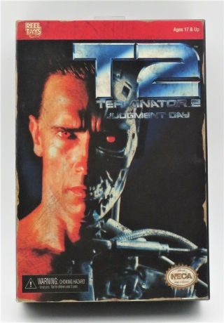 Reel Toys T2 Terminator 2 Judgement Day Neca Nes Edition 7 " Action Figure
