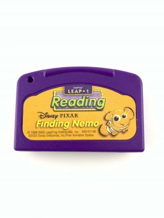 Leap Frog Brand Leap 1 Leappad Reading Disney Pixar Finding Nemo Cartridge