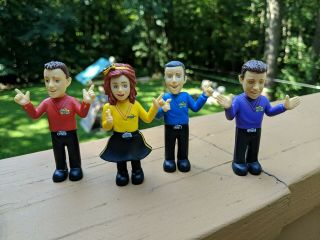 The Wiggles Action Figures Set Anthony Emma Lachy & Simon Wicked Cool Toys 2013
