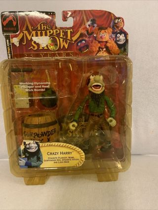 The Muppet Show Crazy Harry Palisades Figure