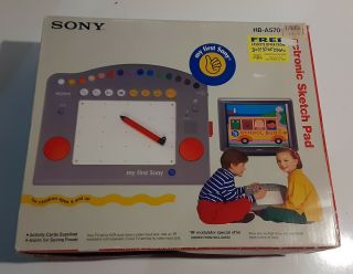My First Sony Electronic Sketchpad Hb 5710 Box