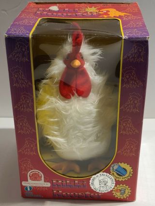 Rikki Rooster Battery Operated Iwaya Corporation Rooster 1991