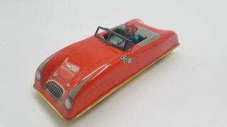 - Rare - Tin Toy Friction Konrad Dressler Kd Ab 1001 With Female Driver