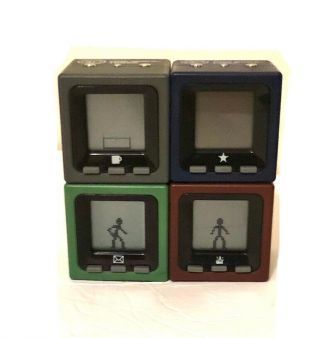Radica Games Cube World Series 3 Complete Chief,  Dash,  Sparky,  Toner