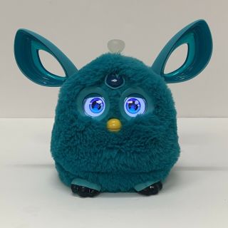 2016 Hasbro Furby Connect Blue Teal & Lcd Eyes Bluetooth