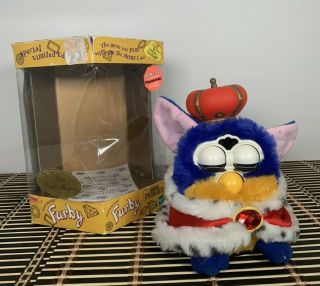 2000 Your Royal Majesty King Furby (box Damage)