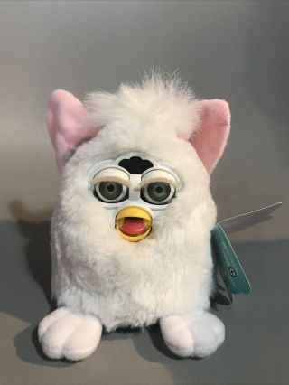 FURBY BABIES White with Pink Ears 70 - 940 Tags Box Not 2