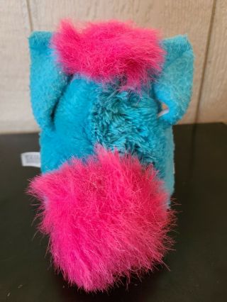 RARE Vintage FURBY BABIES CLOWN 1999 70 - 940 Blue and Pink 3