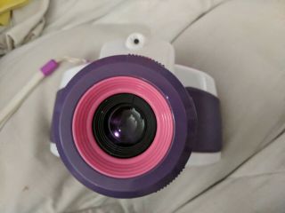 Playskool Showcam 2 - In - 1 Digital Camera And Projector Hasbro White Purple Pink