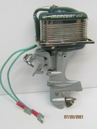 Vintage Green K&o Mercury Mark 55 Toy Outboard Motor,  Cond.