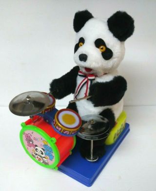 Mambo Electric Bear Drummer - Vintage Battery Operated Toy - &