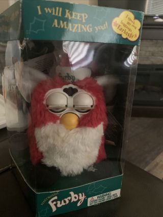 Furby Tiger Special Limited Edition Electronic 1999 Christmas Santa Claus W/tags