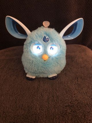 Hasbro Furby Connect 9 " Bluetooth Interactive Toy 2016 Teal Blue