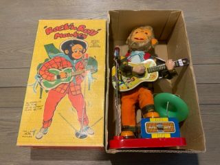 Rare 1960s Alps Japan Rock’n Roll Monkey Battery Operated Old Toy Shop