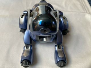 Entertainment Robot Dog Sony AIBO ERS - 7 M3 Custom Color Ice Blue Metallic 3