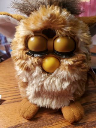 Vintage 1998 Electronic Model 70 - 800 Furby Grey - Grey Eyes - And