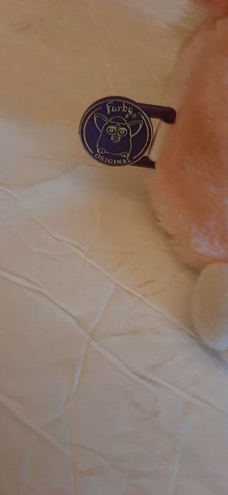 Vintage Baby Furbie Tiger 1999 70 - 940 Pink Yellow Hair,  With Tags Great 2