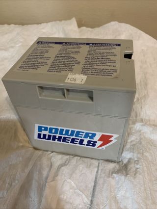 Power Wheels 12 - Volt Rechargeable Battery