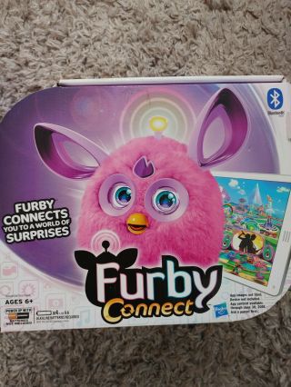 Hasbro Furby Connect Friend Purple B6087.  Opened Box.