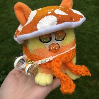 Custom Tiger Furby Baby Mushroom Themed