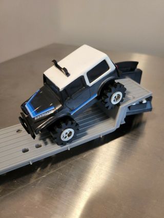 Vintage Schaper Stomper Jeep Renegade 4x4 Black Body/ White Roof