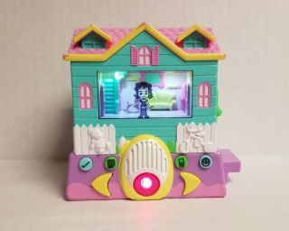 Pixel Chix Babysitter Teal House 2006 - Rare Mattel Interactive Toy