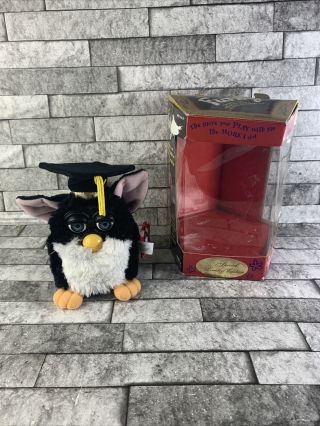 Furby 1999 Limited Edition Graduation Electronic Furby 70 - 886
