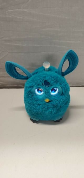 2016 Furby Connect Hasbro Bluetooth Interactive Toy Teal Blue