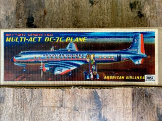 RARE BOX - AMERICAN AIRLINES DC - 7C N7071A - BOX ONLY - AHI BRAND JAPAN 3