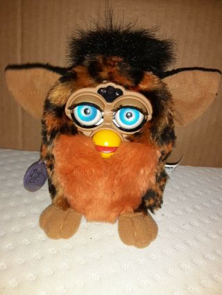 1999 Furby Leopard Print With Tags Flawlessly By Tiger