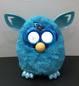 Furby Boom Favorite Blue Special Edition Interactive Toy - Hasbro - Pre - Owned