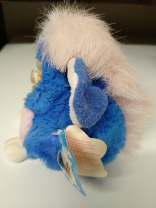 Vintage 1999 FURBY Babies Blue and Pink w/ Blue Eyes /Tag 70 - 940 2