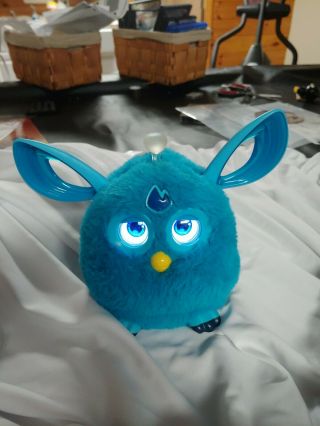 Furby Connect Teal Blue Interactive Toy Bluetooth 2016