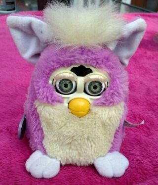 Furby Baby 1999 “purple Tip” Great Generation 4 Vintage Tiger Electronics