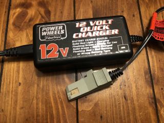 Power Wheels Fisher Price 12volt Battery Quick Charger Model 00801 - 1429 12v - 2.  5a