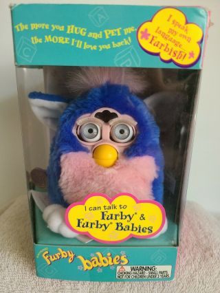 Tiger 70 - 940 Furby Baby Pink And Blue With Papers Non