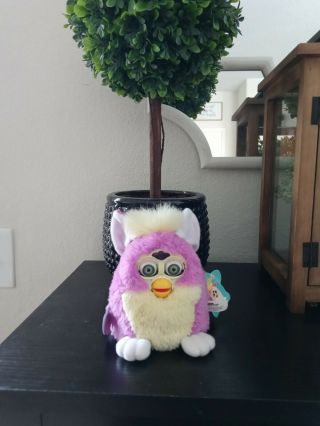 Furby Babies Model 70 - 940 1999 Purple With White Belly No Box