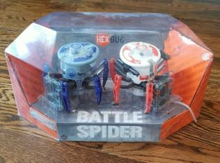 Hexbug Battle Spider Dual Pack Multi - Player Orange & Blue