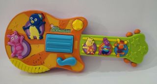 Fisher Price Nick Jr.  The Backyardigans Sing & Strum Guitar 2006 Mattel A Read⬇️ 2