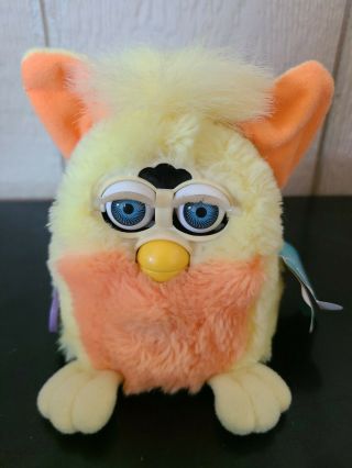 1999 Furby Baby 70 - 940 Blue Eyes Yellow/orange