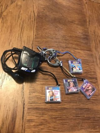 Hit Clips Micro Music Player W/ Radio 2 Britney Spears,  Hillary Duff,  A Teens