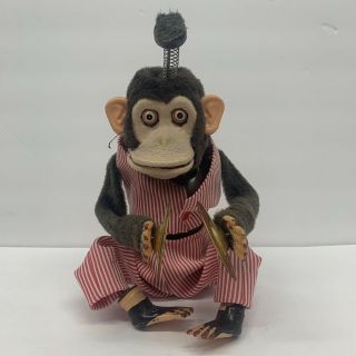 Vintage Daishin Musical Jolly Chimp Toy Story Monkey Does Not Work