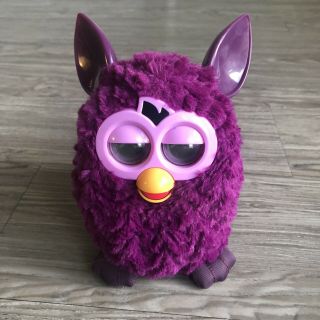 Hasbro 2012 Taboo Purple Furby Electronic Plush Fun Mind Of It Own