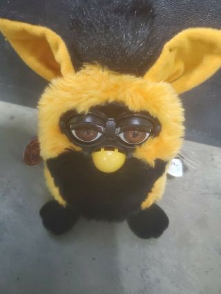 Furby 1999 Autumn Witch Halloween 70 - 887 Tiger Missing Hat N1