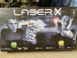 Laser X Two Players Laser Set (88016) 2 Tag Guns W/ Sensors & Box